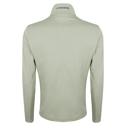 Genesis Scottish Open J.Lindeberg Men's Green 1/4 Zip Mid Layer