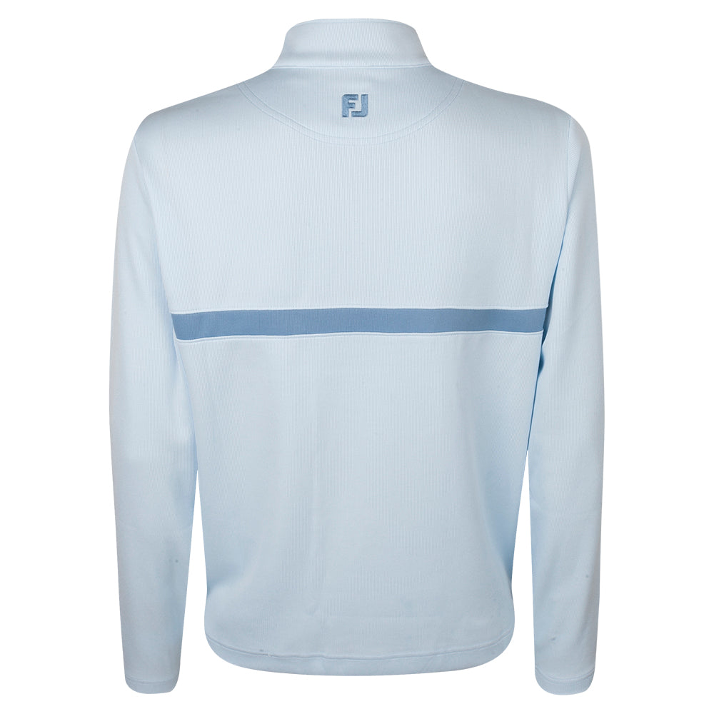 Amgen Irish Open FootJoy Men&#39;s Light Blue 1/4 Zip Mid Layer