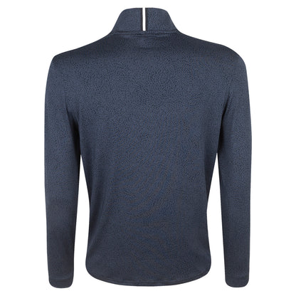 BMW PGA Championship Men's Under Armour Black Print 1/4 Zip Midlayer