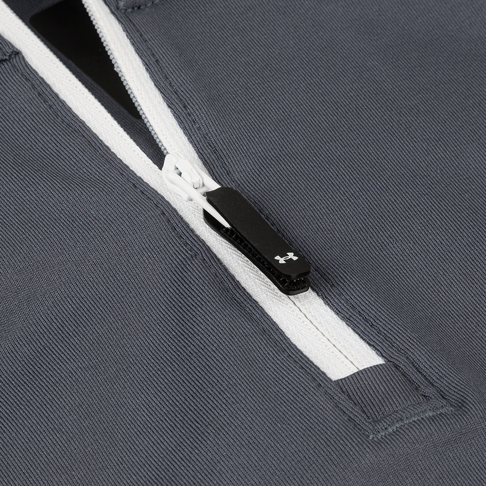 BMW PGA Championship Men's Under Armour Grey 1/4 Zip Midlayer