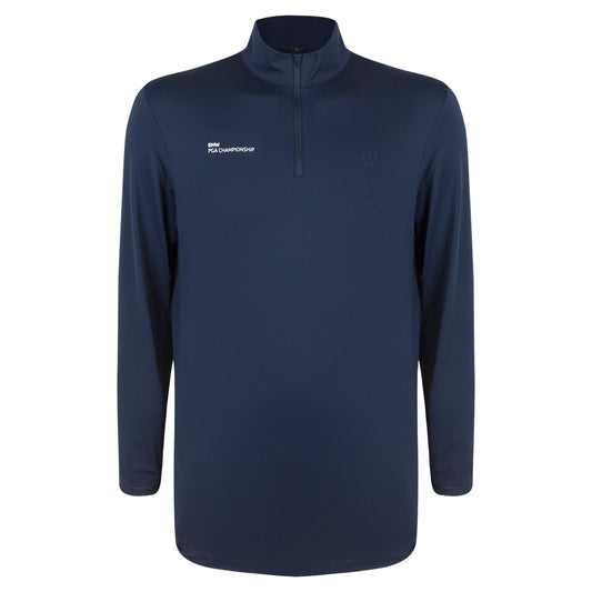 BMW PGA Championship lululemon Men's Navy 1/4 Zip Midlayer