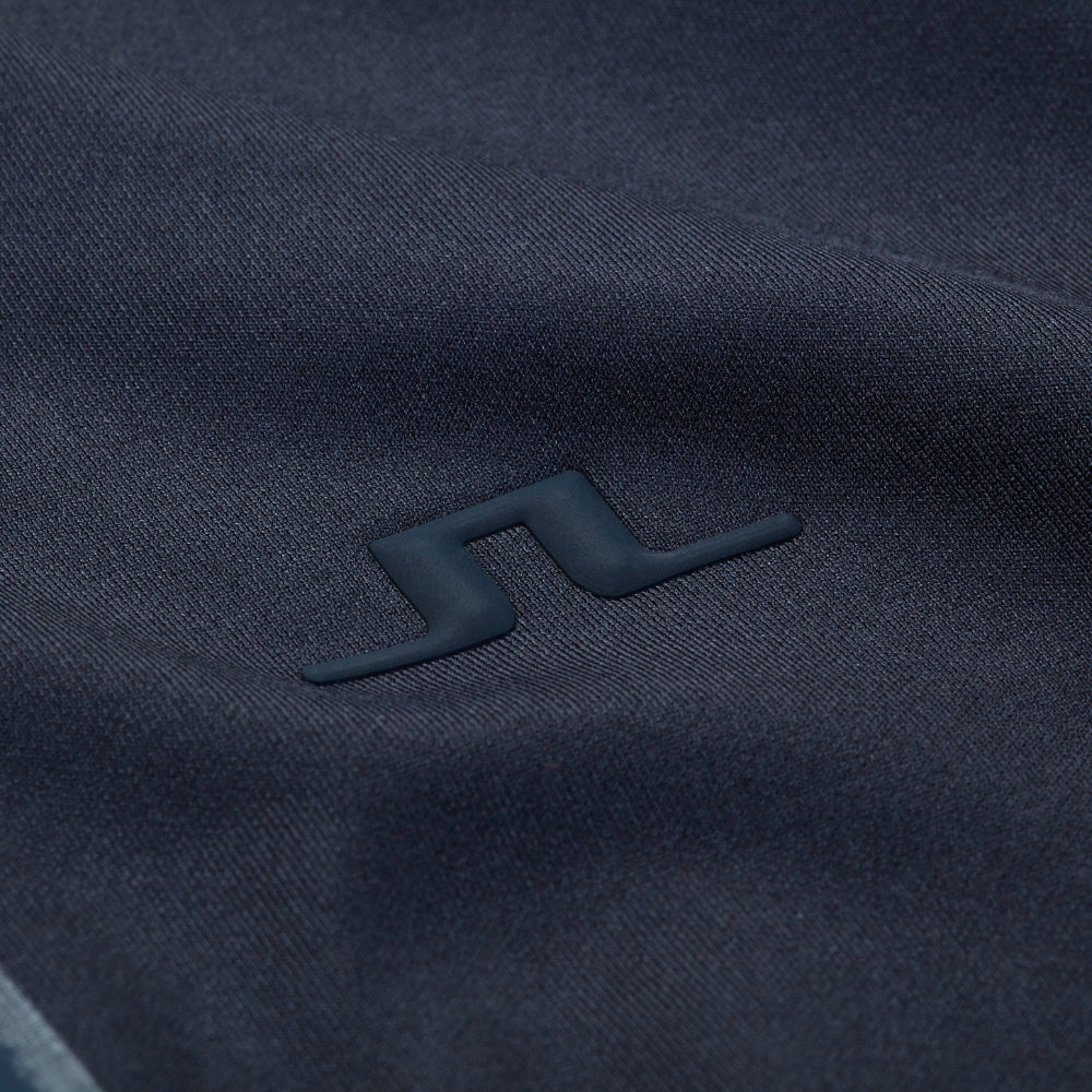 BMW PGA Championship J.Lindeberg Men's Navy Adam 1/4 Zip Hoodie