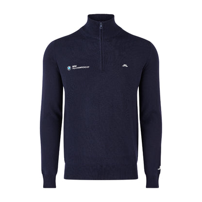 BMW PGA Championship J.Lindeberg Men's Kian Zipped Sweater