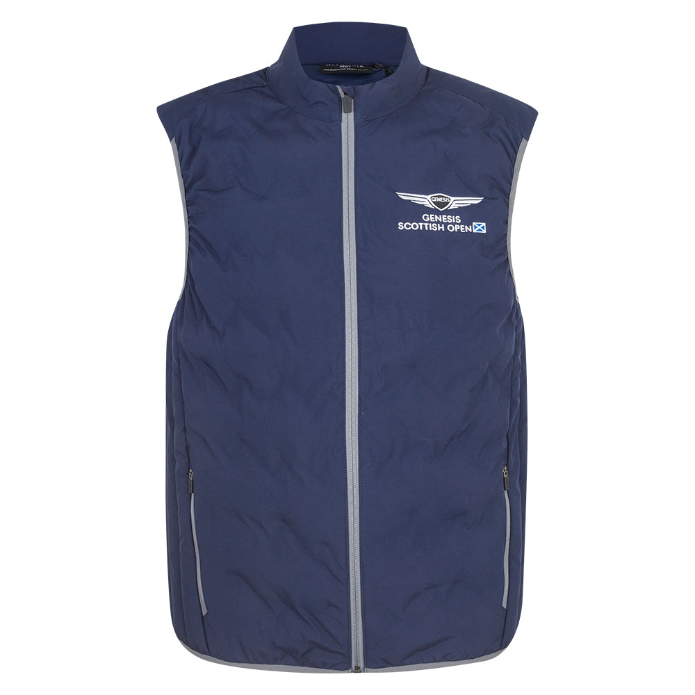 Genesis Scottish Open Glenmuir Men's Navy Gilet