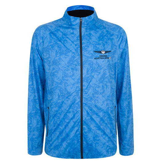Genesis Scottish Open Sunderland of Scotland Men's Ocean Blue Waterproof Jacket