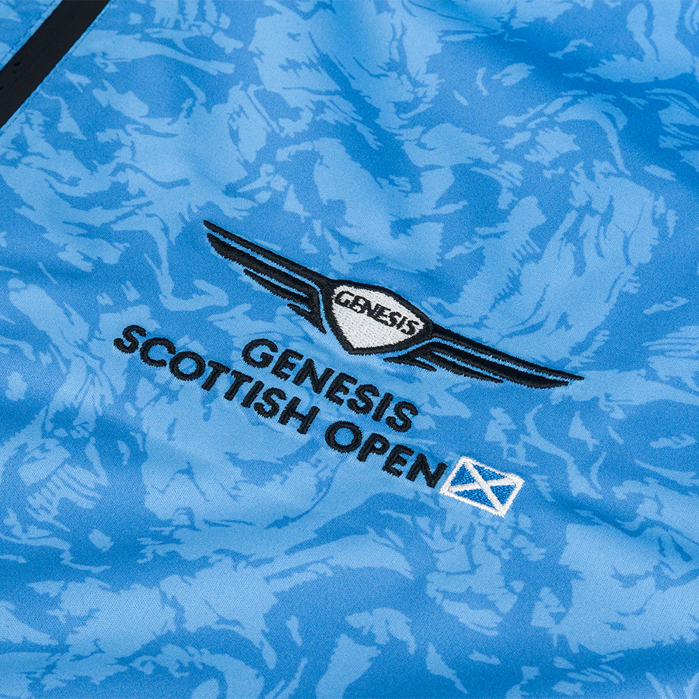 Genesis Scottish Open Sunderland of Scotland Men's Ocean Blue Waterproof Jacket