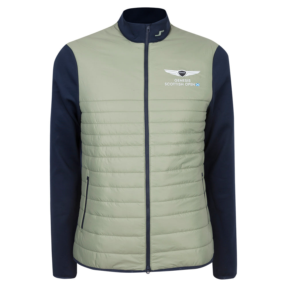 Genesis Scottish Open J.Lindeberg Men's Green Hybrid Jacket