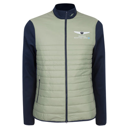 Genesis Scottish Open J.Lindeberg Men's Green Hybrid Jacket