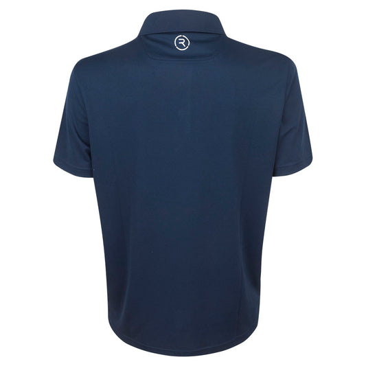 DP World Tour Reflo Men's Navy Polo Shirt