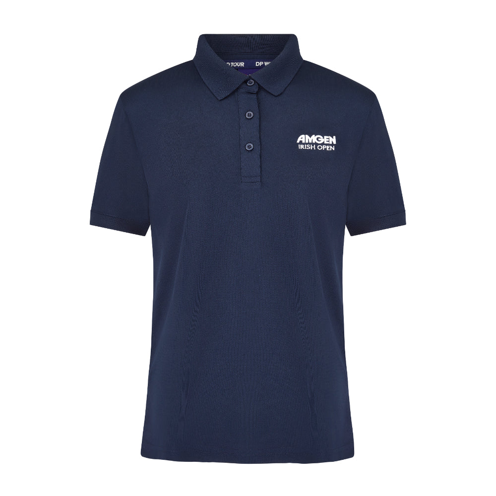 Amgen Irish Open Men's Navy Polo Shirt Front