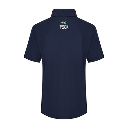 Amgen Irish Open Men's Navy Polo Shirt Back
