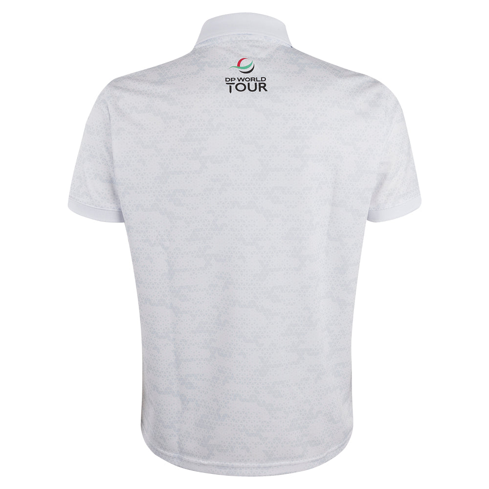 Amgen Irish Open Men's Camo White Polo Shirt