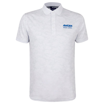Amgen Irish Open Men's Camo White Polo Shirt