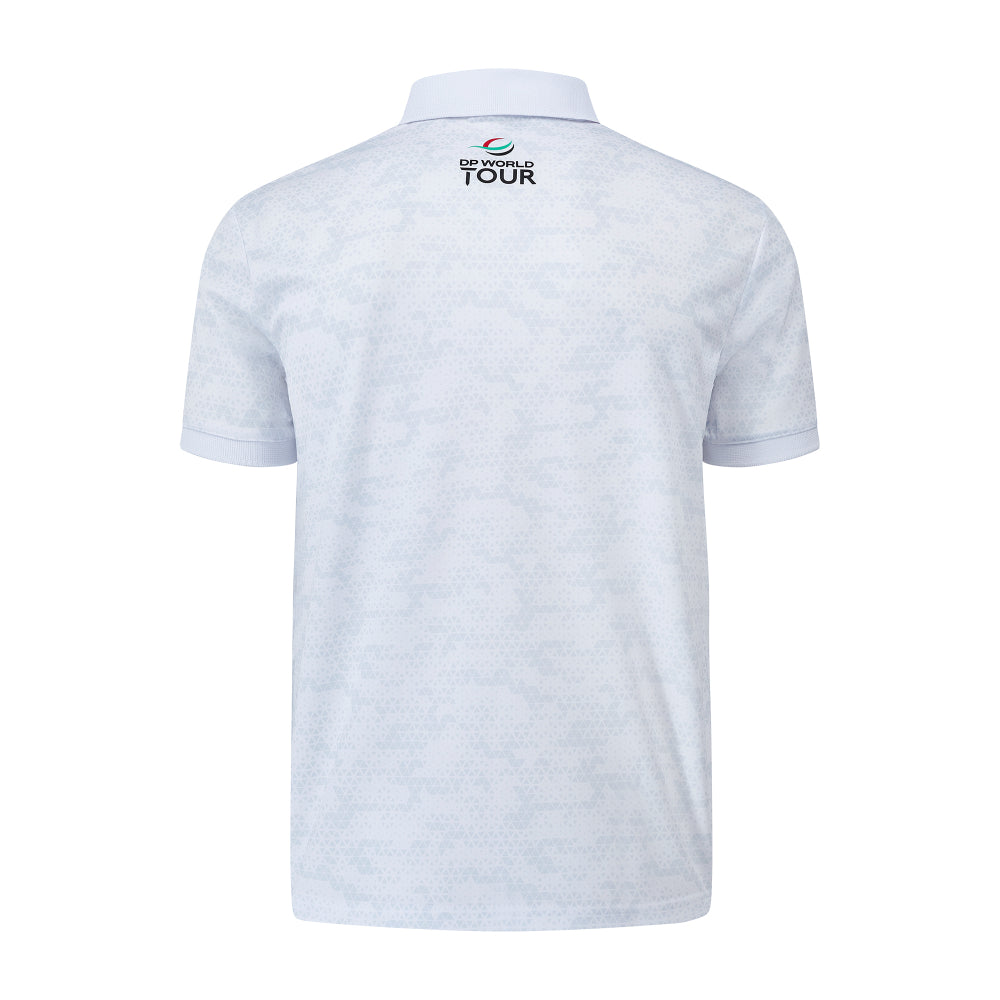 BMW PGA Championship Men's White Camo Polo Shirt