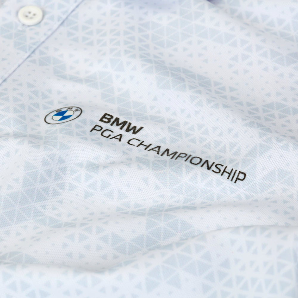 BMW PGA Championship Men's White Camo Polo Shirt