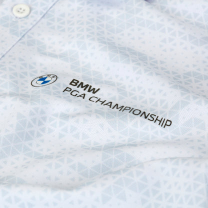 BMW PGA Championship Men's White Camo Polo Shirt
