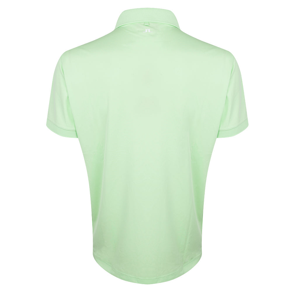 Genesis Scottish Open J.Lindeberg Men&#39;s Tour Tech Green Polo Shirt