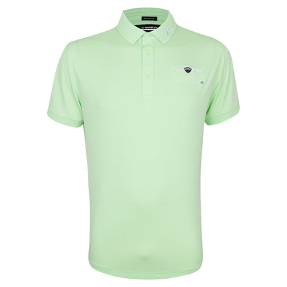 Genesis Scottish Open J.Lindeberg Men's Tour Tech Green Polo Shirt