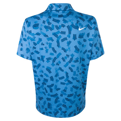 BMW PGA Championship Nike Men's Blue Print Polo Shirt