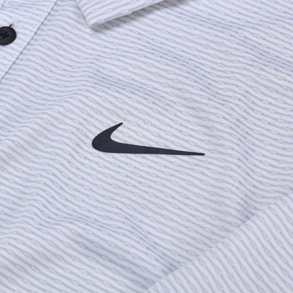 Amgen Irish Open Nike Men's White Print Polo Shirt