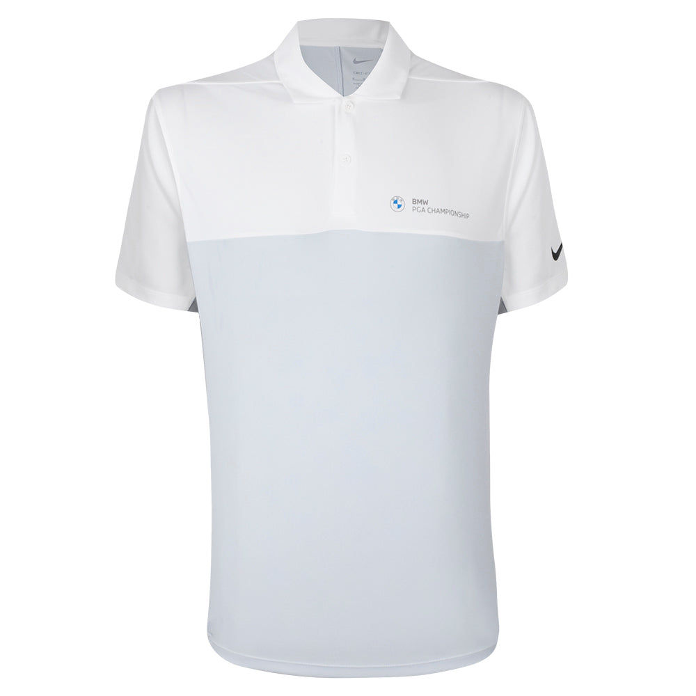 BMW PGA Championship Nike Men's White Panel Polo Shirt