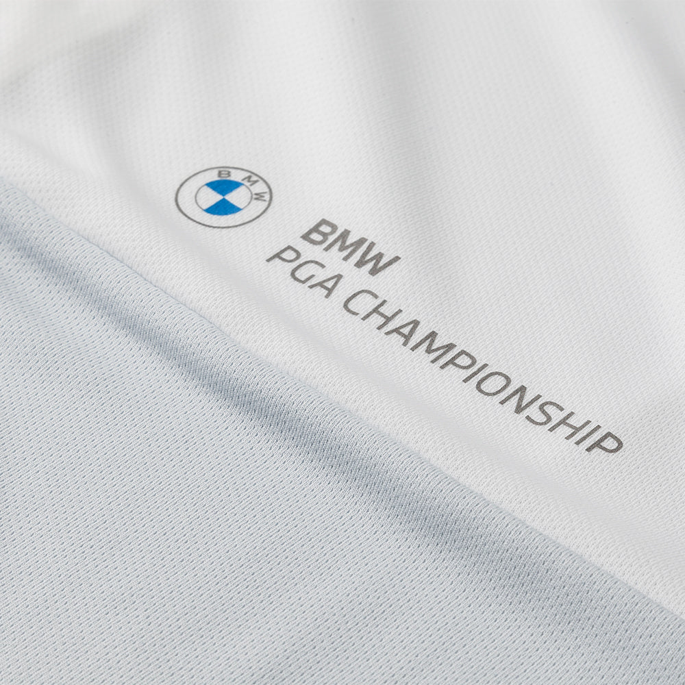 BMW PGA Championship Nike Men's White Panel Polo Shirt
