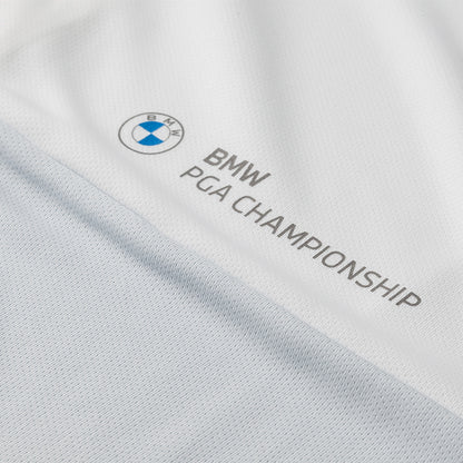 BMW PGA Championship Nike Men's White Panel Polo Shirt