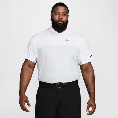 BMW PGA Championship Nike Men's White Panel Polo Shirt