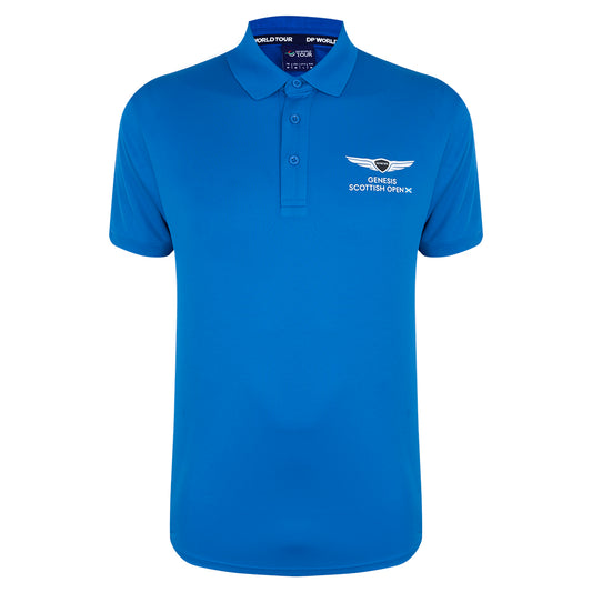Genesis Scottish Open Men's Royal Blue Polo Shirt