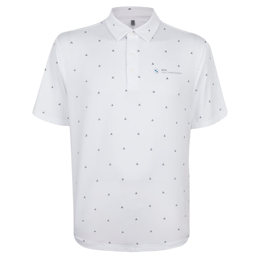 BMW PGA Championship Men's Under Armour All Over Triangle Print Print Polo Shirt