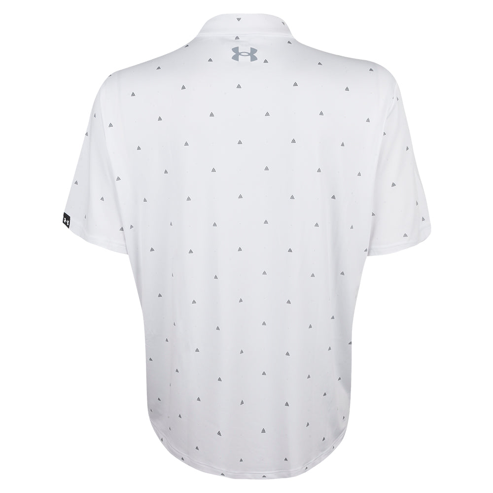 BMW PGA Championship Men's Under Armour All Over Triangle Print Print Polo Shirt