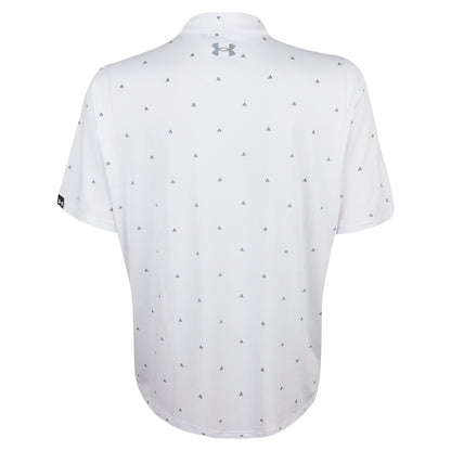 BMW PGA Championship Men's Under Armour All Over Triangle Print Print Polo Shirt