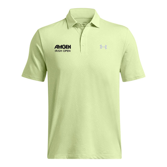 Amgen Irish Open Under Armour Men's Green Print Polo Shirt