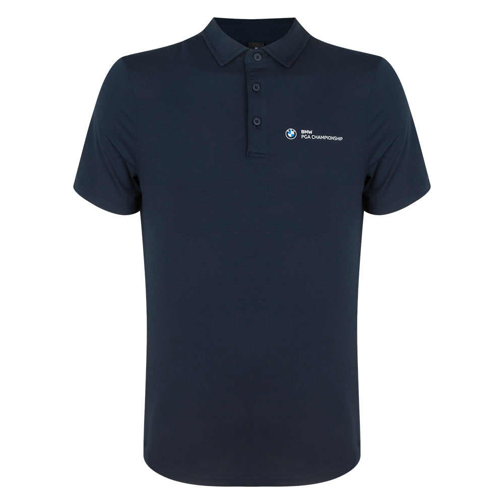 BMW PGA Championship Men's lululemon Evoultion Navy Polo Shirt