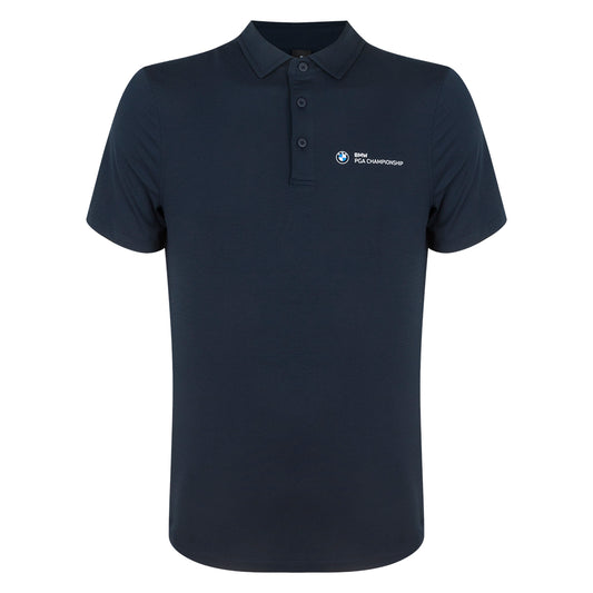 BMW PGA Championship Men's lululemon Evoultion Navy Polo Shirt
