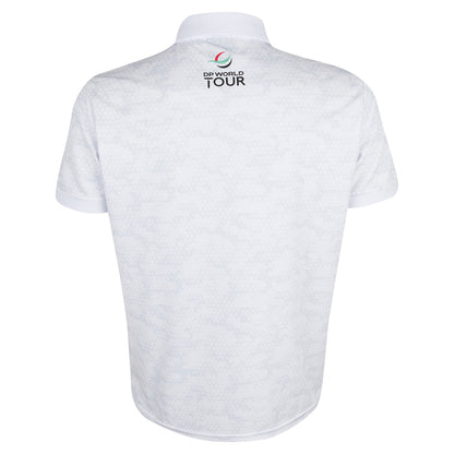 Genesis Scottish Open Men's White Camo Polo Shirt