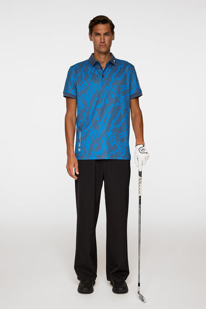 BMW PGA Championship J.Lindeberg Tour Tech Print Polo Shirt