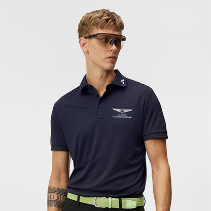 Genesis Scottish Open J.Lindeberg Men's Jeff Navy Polo Shirt