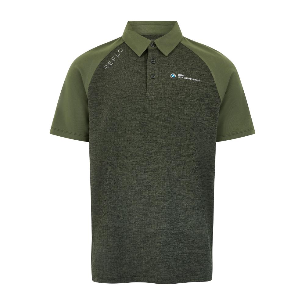 BMW PGA Championship Reflo Men's Tummel Colour Block Polo Shirt