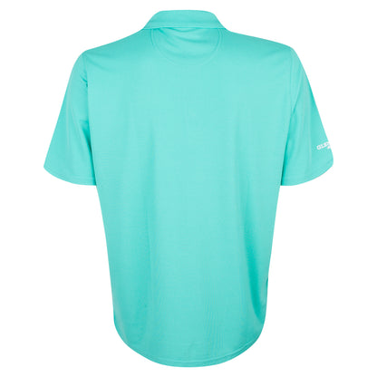 Amgen Irish Open Glenmuir Men's Green Striped Polo Shirt