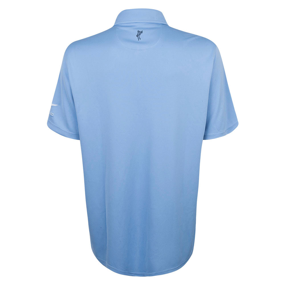 Genesis Scottish Open x TRC Men's Ashworth Blue Polo Shirt view 2
