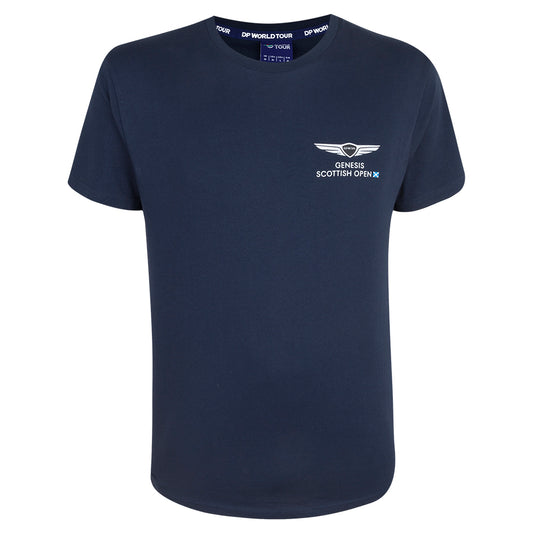 Genesis Scottish Open Men's Navy T-Shirt