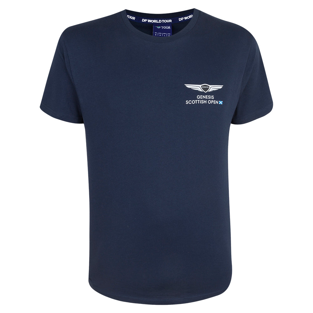 Genesis Scottish Open Men&#39;s Navy T-Shirt
