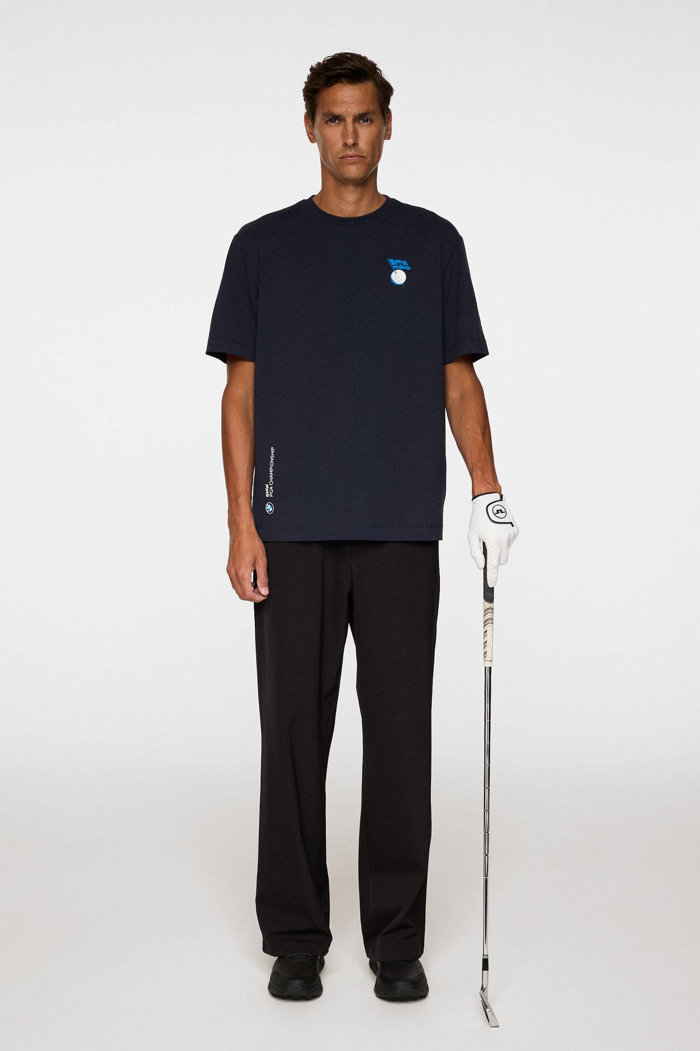 BMW PGA Championship J.Lindeberg Unisex Billy Festival of Golf Navy T-Shirt