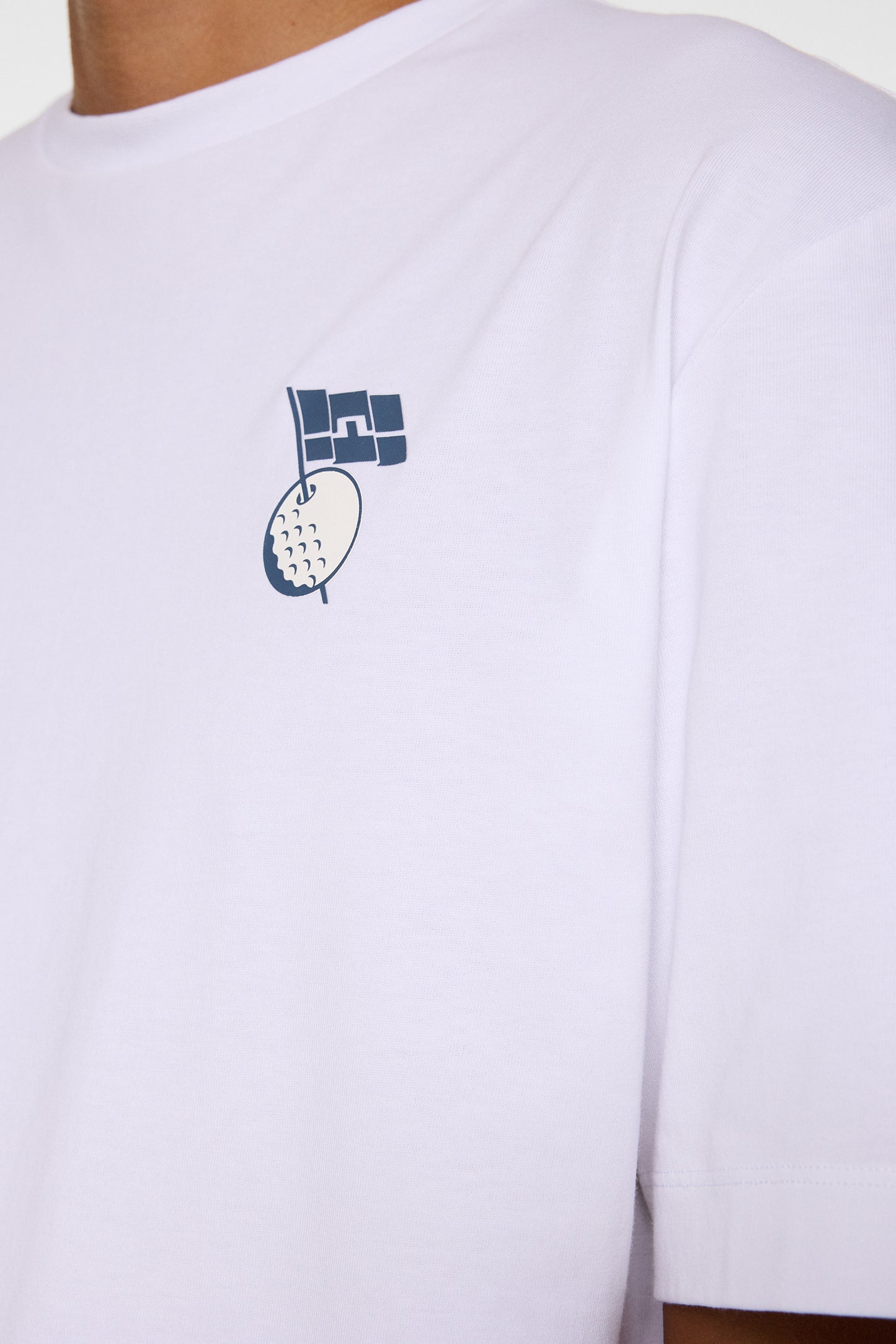 BMW PGA Championship J.Lindeberg Unisex Billy Festival of Golf White T-Shirt