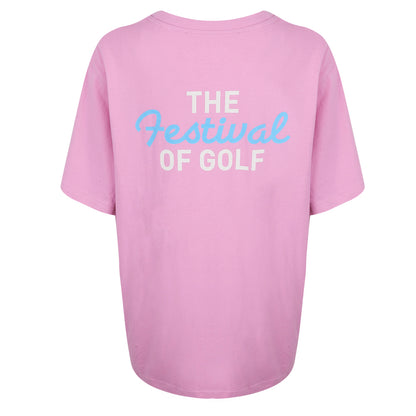 BMW PGA Championship Festival of Golf Unisex Pink T-Shirt