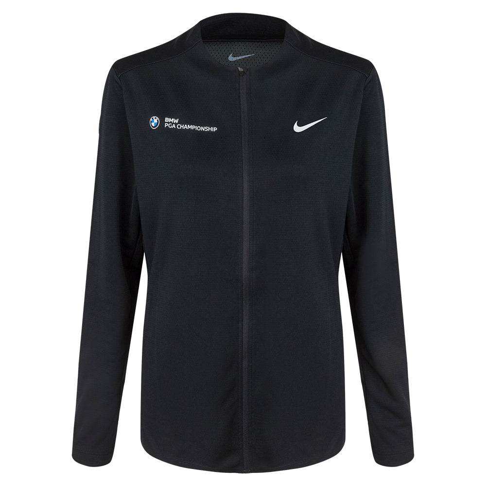 BMW PGA Championship Nike Women's Black Full Zip Mid Layer