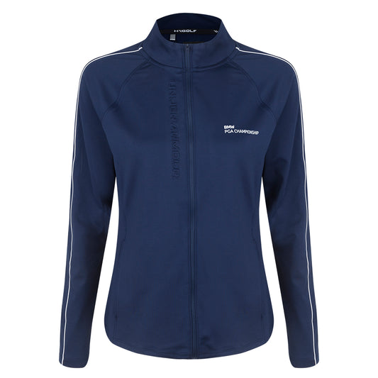 BMW PGA Championship Women's Under Armour Navy FZ Midlayer