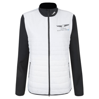 Genesis Scottish Open J.Lindeberg Women's White Hybrid Jacket