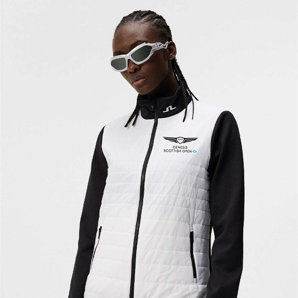 Genesis Scottish Open J.Lindeberg Women's White Hybrid Jacket